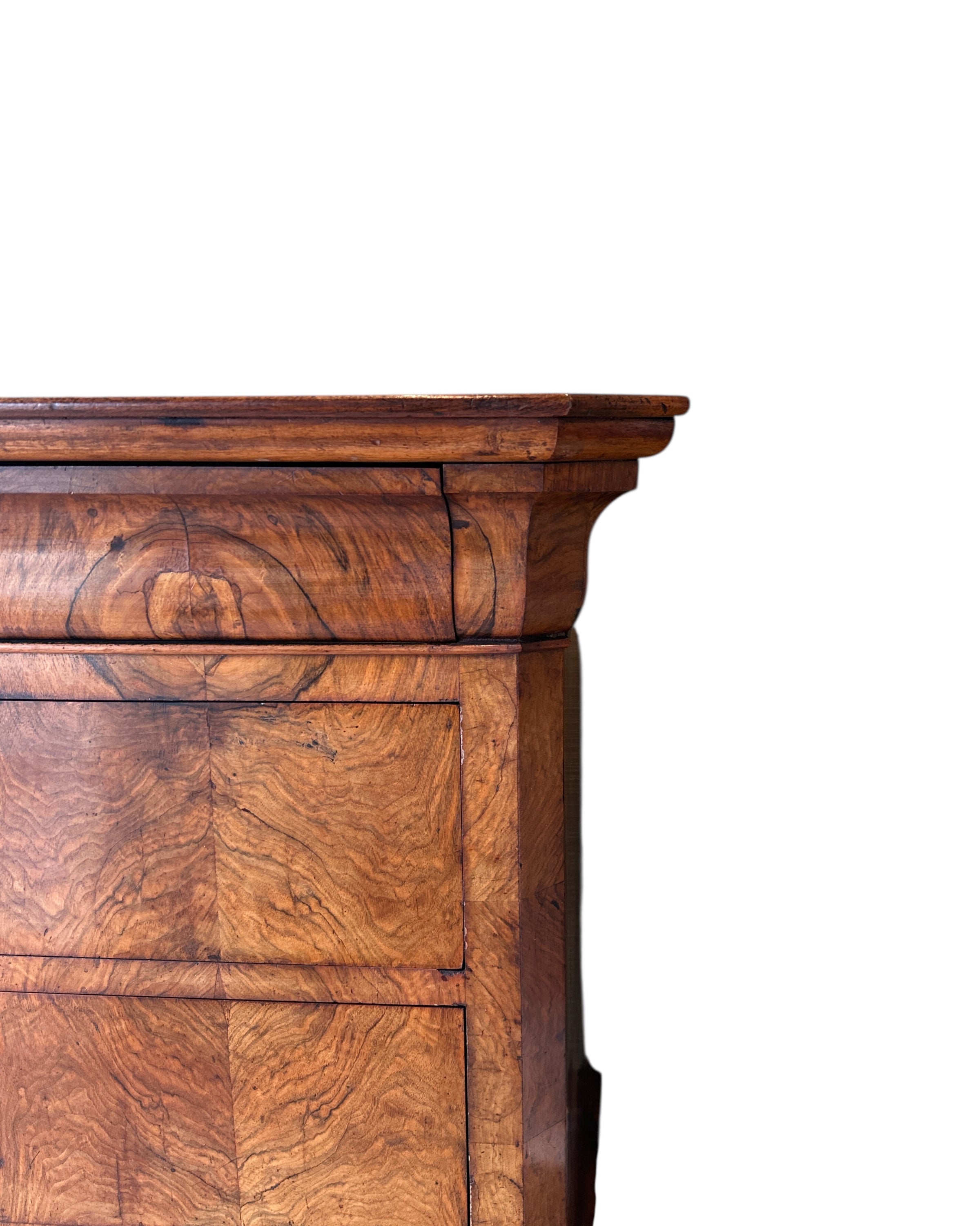 Wood Top Louis Philippe Commode