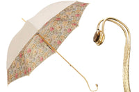 Romantic Umbrella with Jeweled Brass Handle