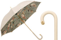Italian Floral & Ivory Classic Umbrella
