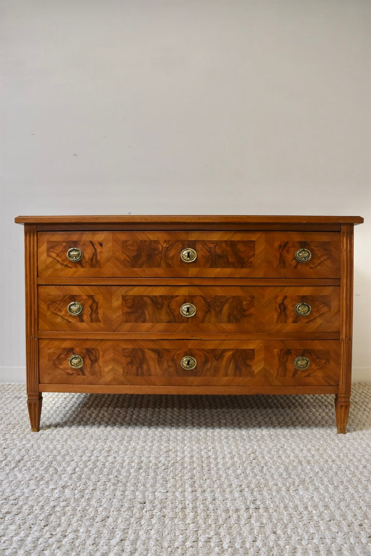 French Walnut Commode