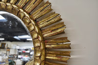Vintage Giltwood Sunburst Mirror