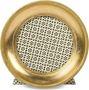 6" Round Gold Frame