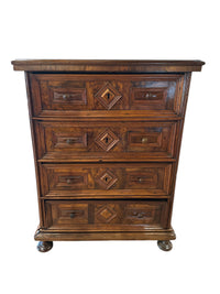Small Carved Italian Chest