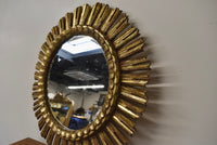 Vintage Giltwood Sunburst Mirror