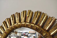 Vintage Giltwood Sunburst Mirror