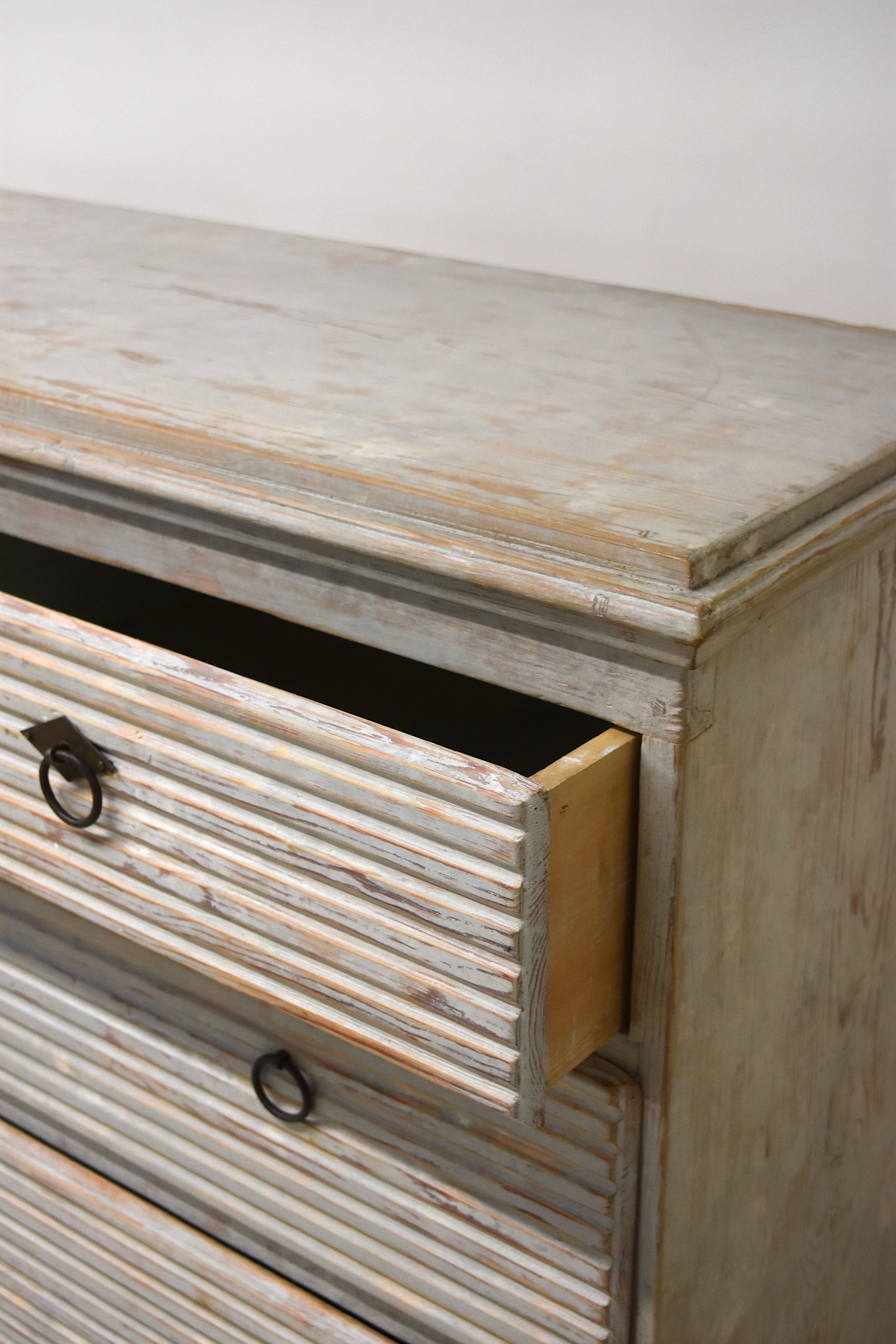 19th Century Painted Swedish Chest