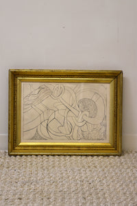 Black and White Abstract Art
