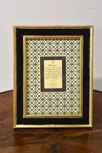 5" x 7" Black Classico Florentine Frame