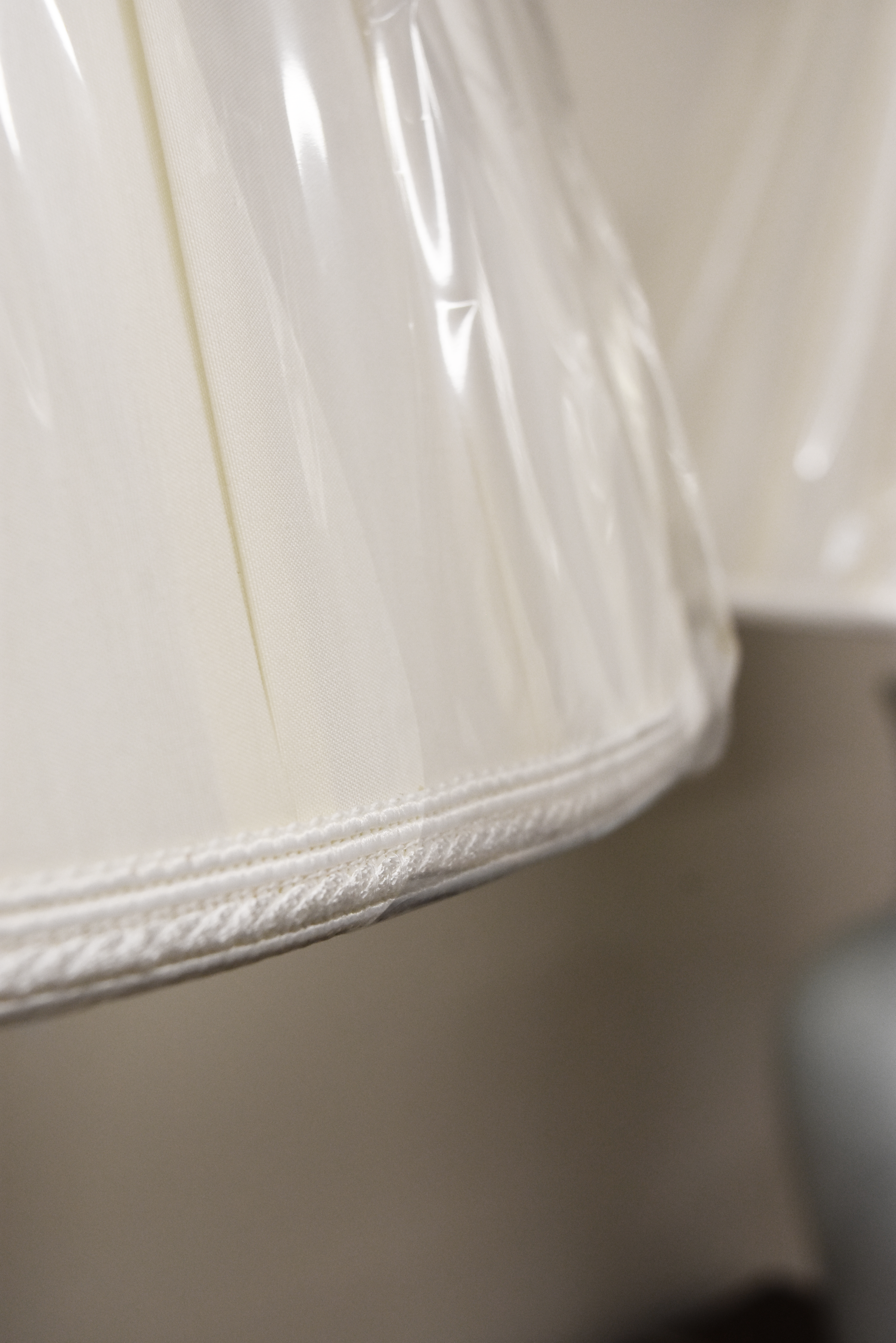 Pair of Blue Amelie Couture Table Lamps
