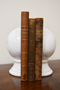 Pair of Marble Sphere Bookends