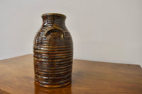 Brown Pottery Vase