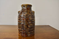 Brown Pottery Vase