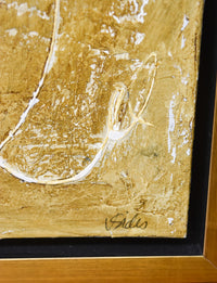 Gold Abstract by Vicki Sides