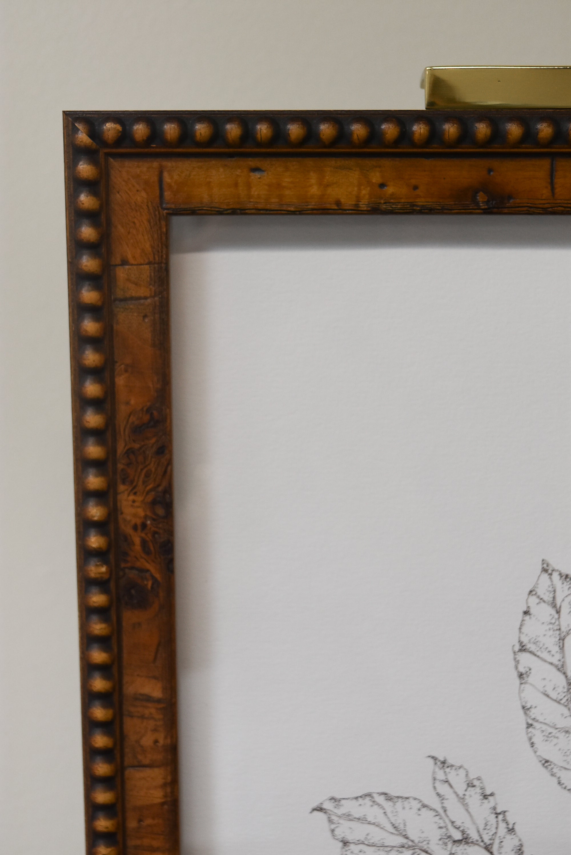 Monochromatic Leaf Sketch No.2 by Melody Trivisone