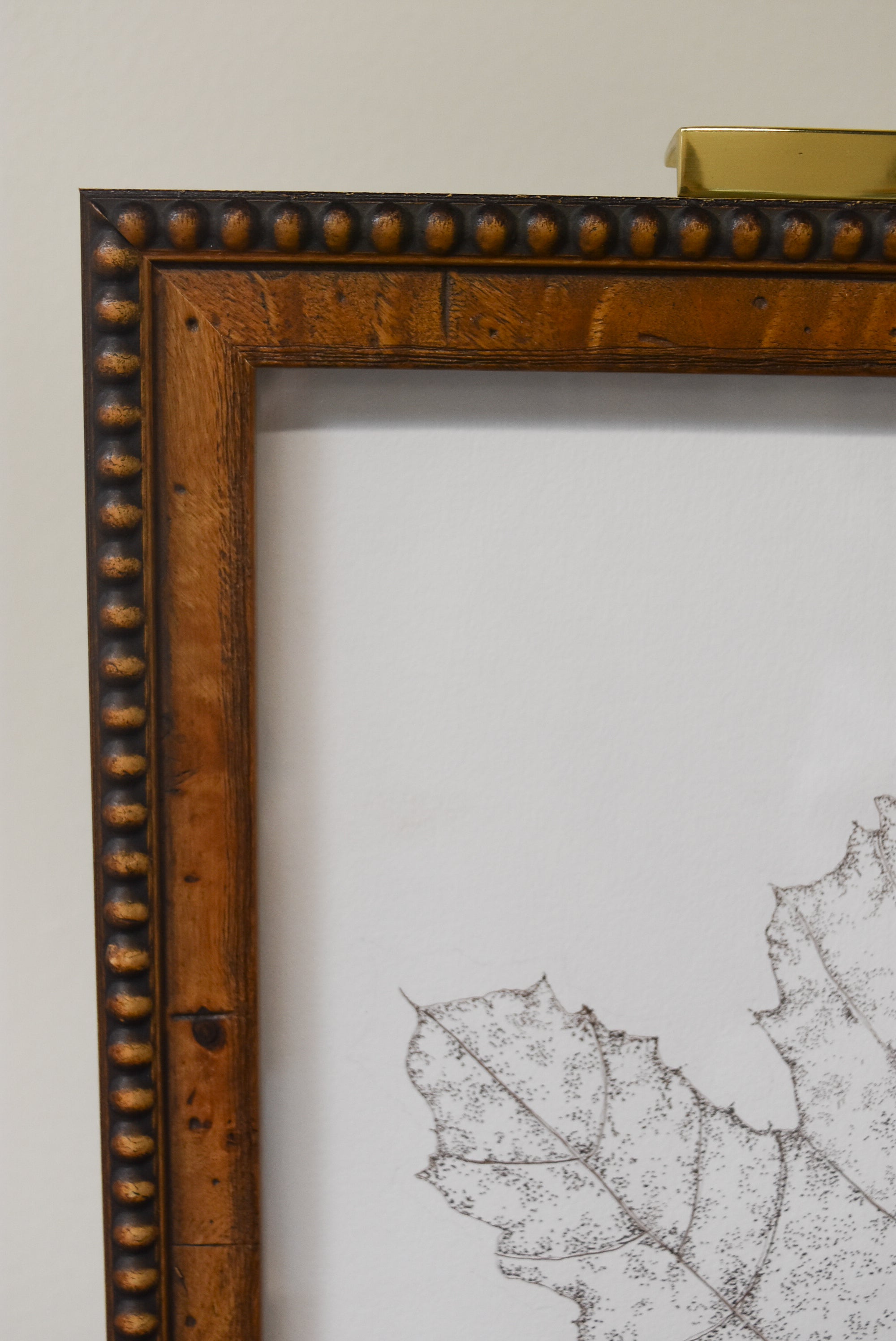 Monochromatic Leaf Sketch No.3 by Melody Trivisone