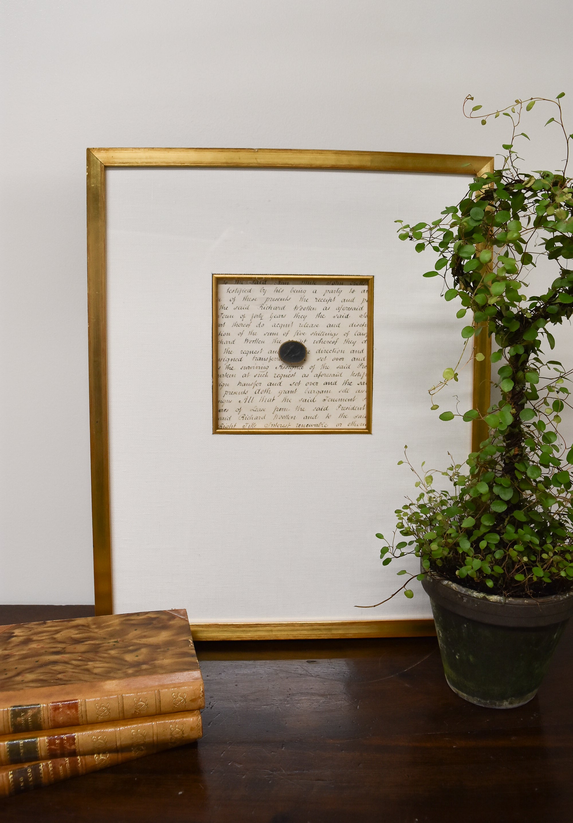 Framed Basalt Intaglios