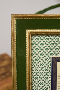 5" x 7" Green Classico Florentine Frame