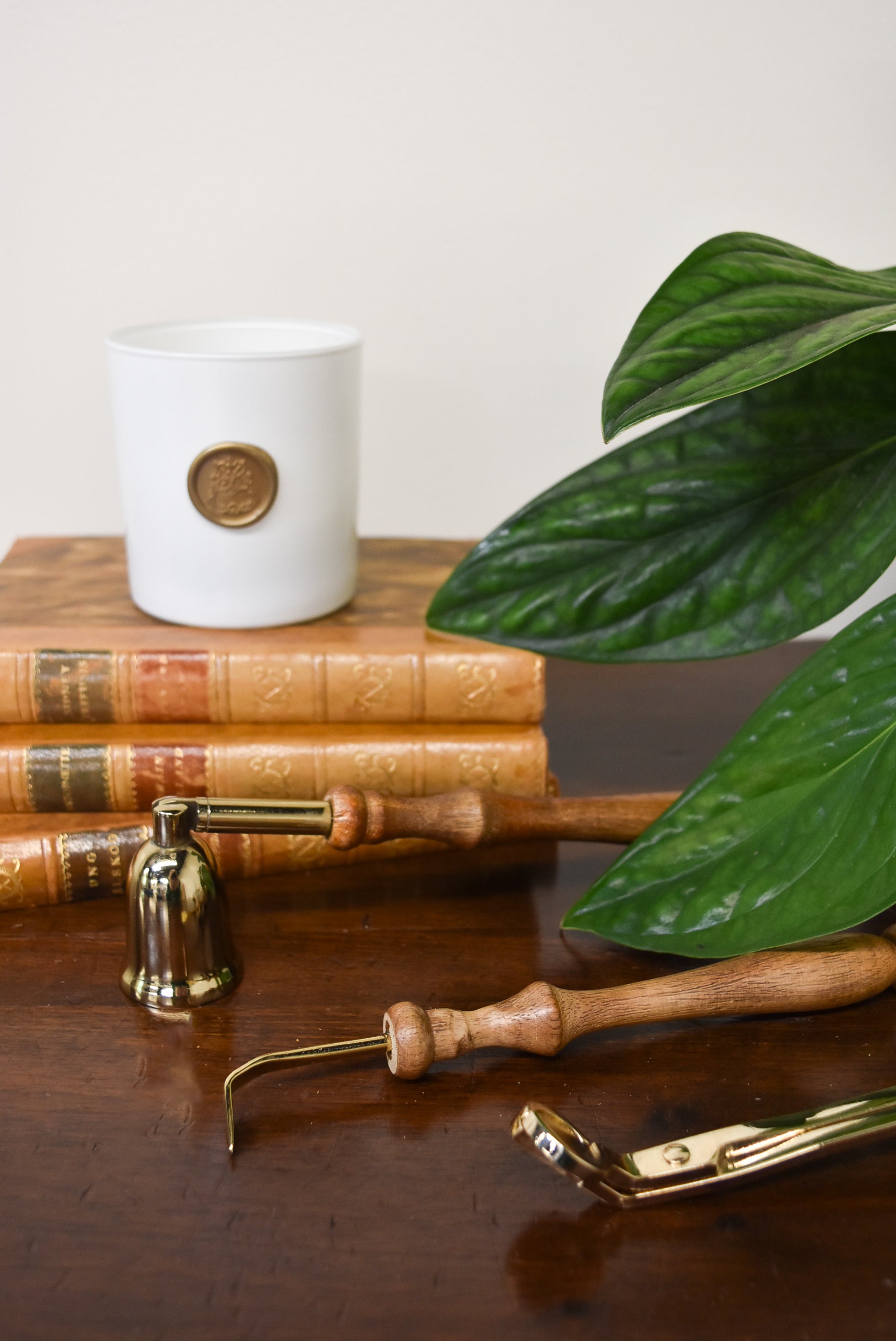 Wooden Candle Accessories Set