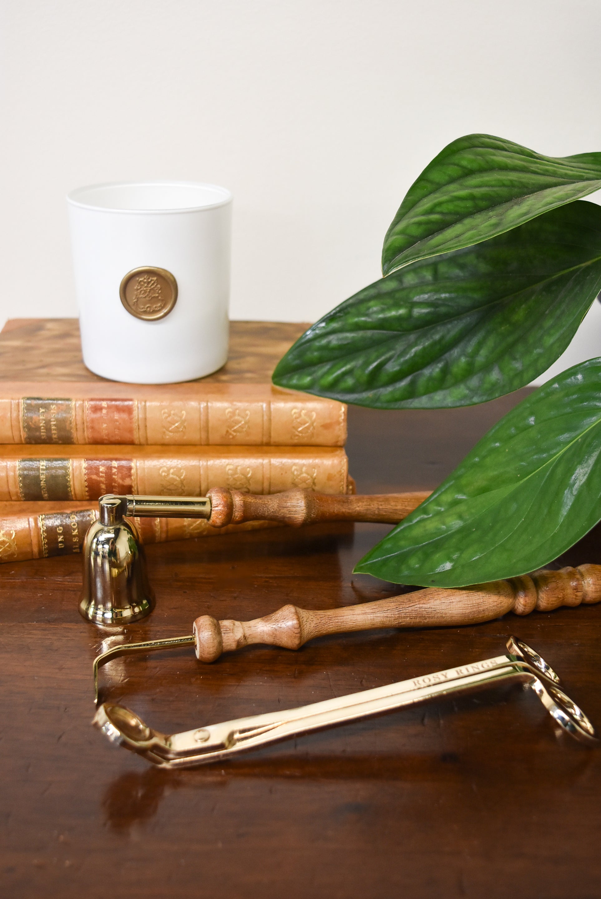 Wooden Candle Accessories Set