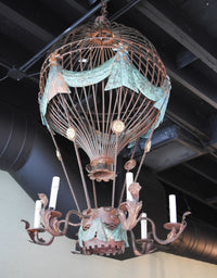 Vintage Hot Air Balloon Chandelier