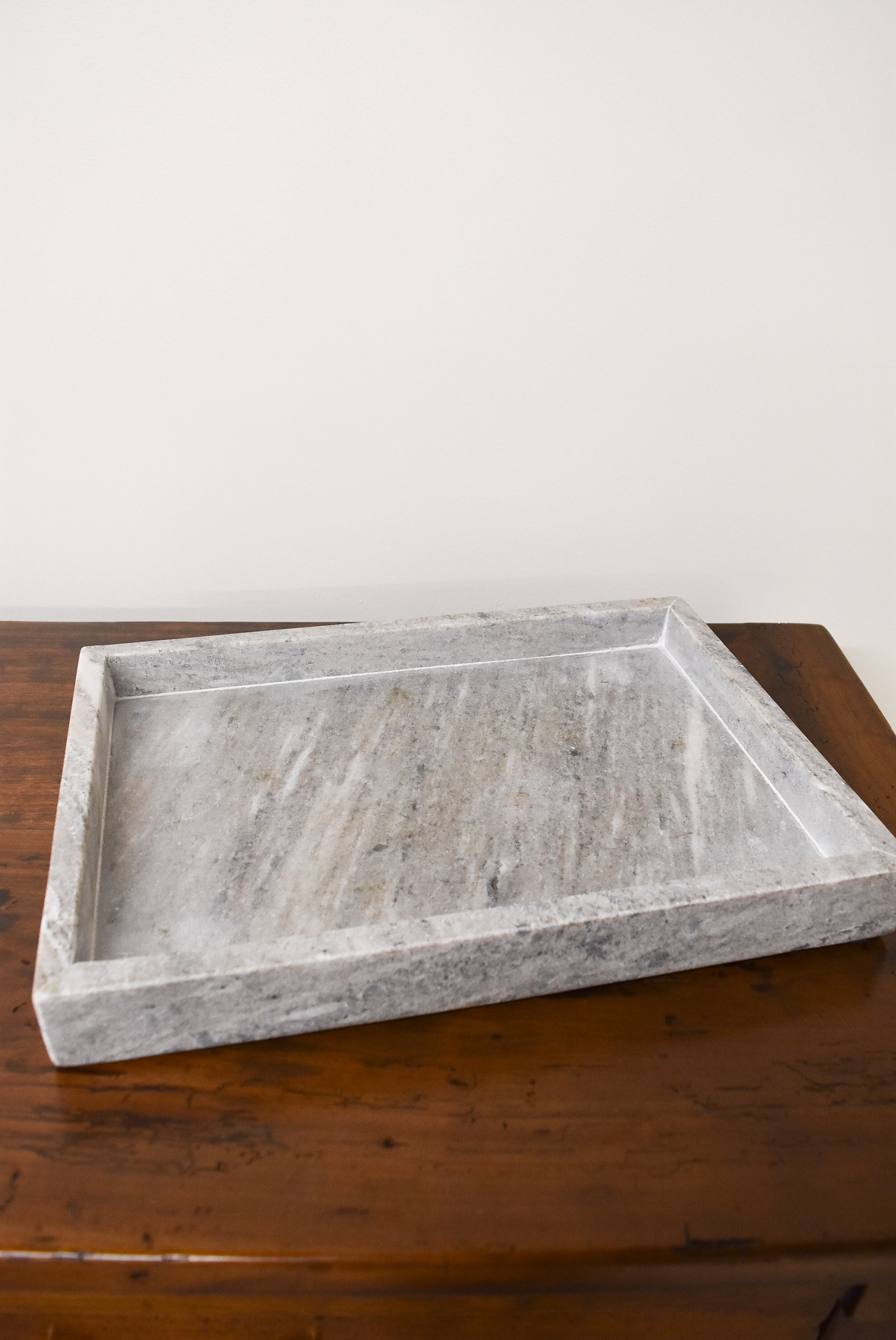 Grey Marble Tank Tray