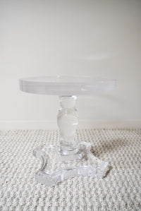 Corinthian Acrylic Side Table
