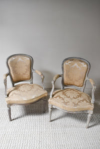 Pair of Louis XVI Painted Chairs