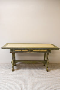 Painted Italian Trestle Desk