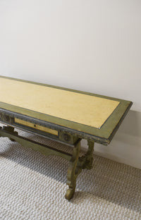 Painted Italian Trestle Desk