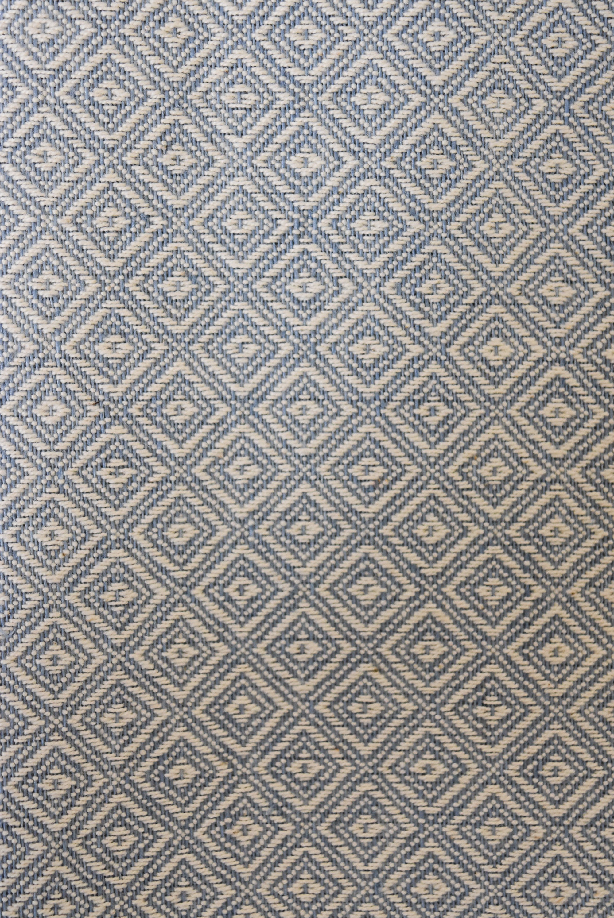 Pienza Sky Blue Napkins with Short Fringe