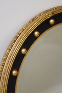 Pair of Round Federal Mirrors