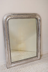 Silver Louis Philippe Mirror