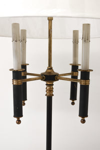 Early 20th Century Green Empire Floor Lamp