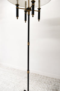 Early 20th Century Green Empire Floor Lamp