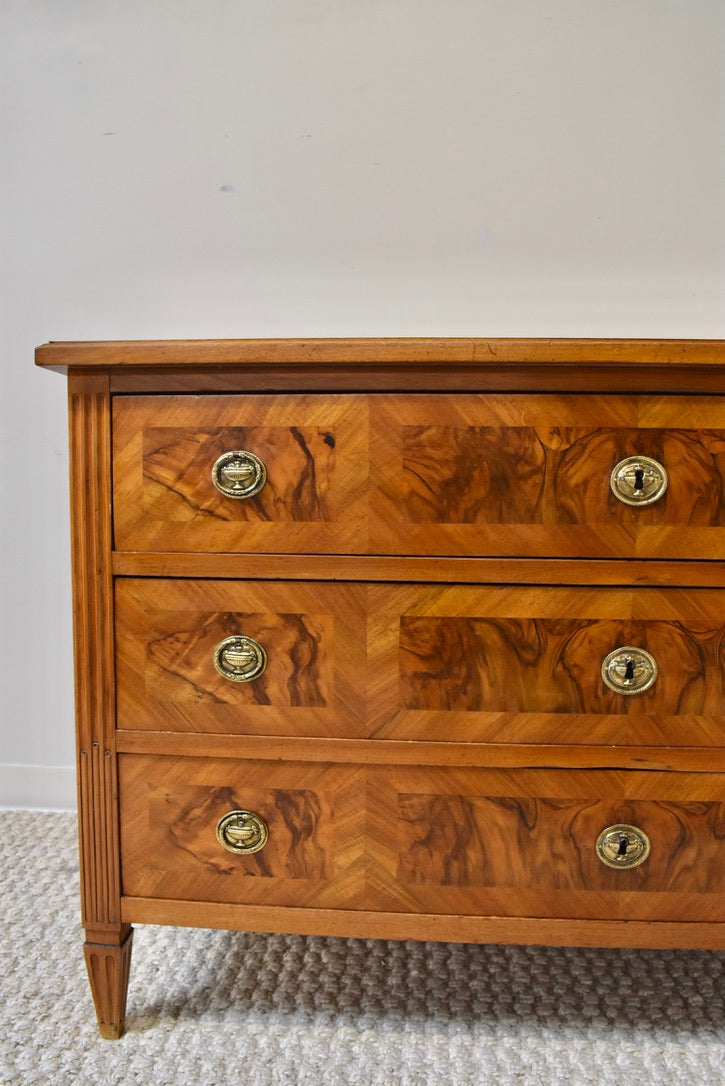 French Walnut Commode
