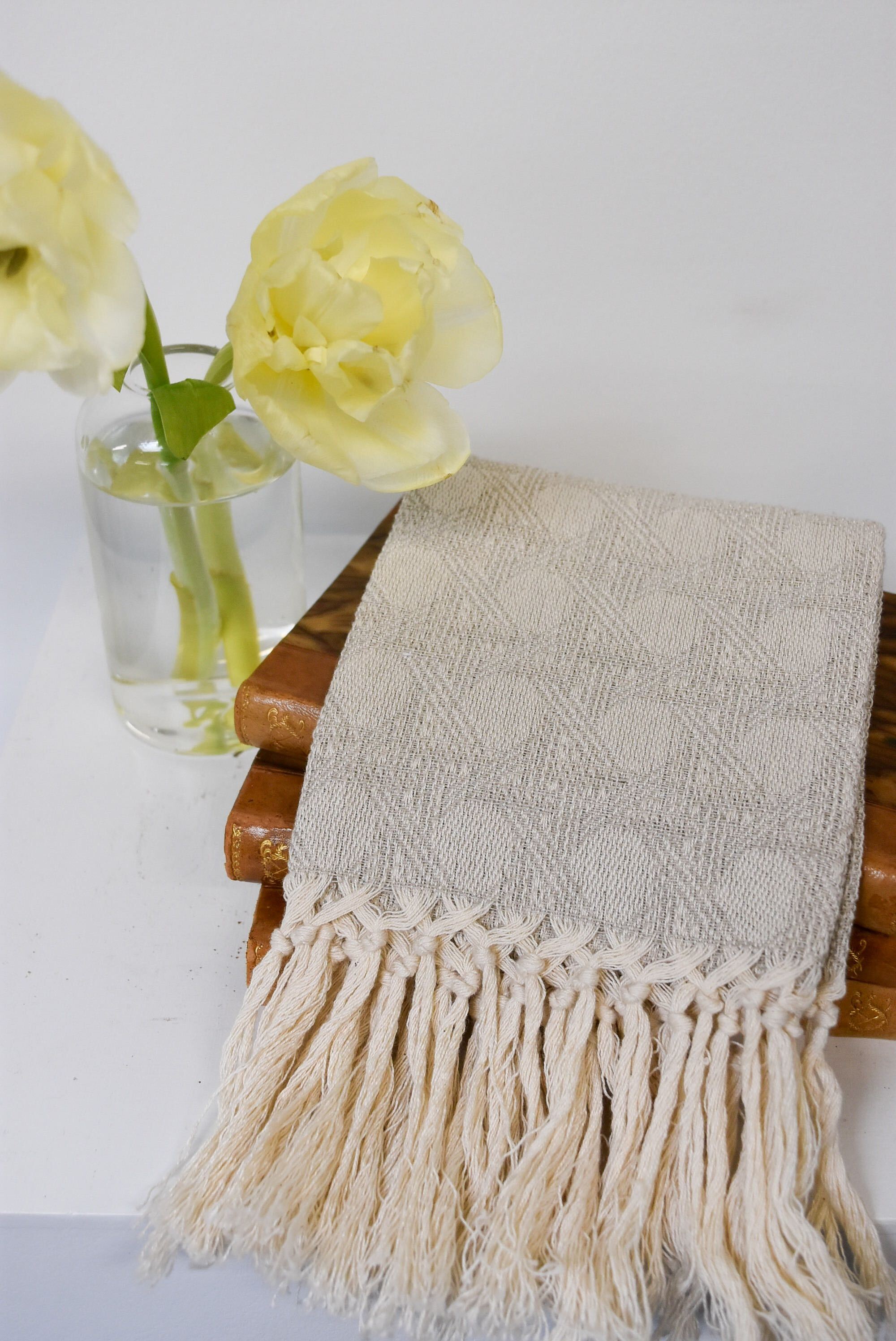 Italian Gray Gioco Di Vienna Busatti Hand Towel