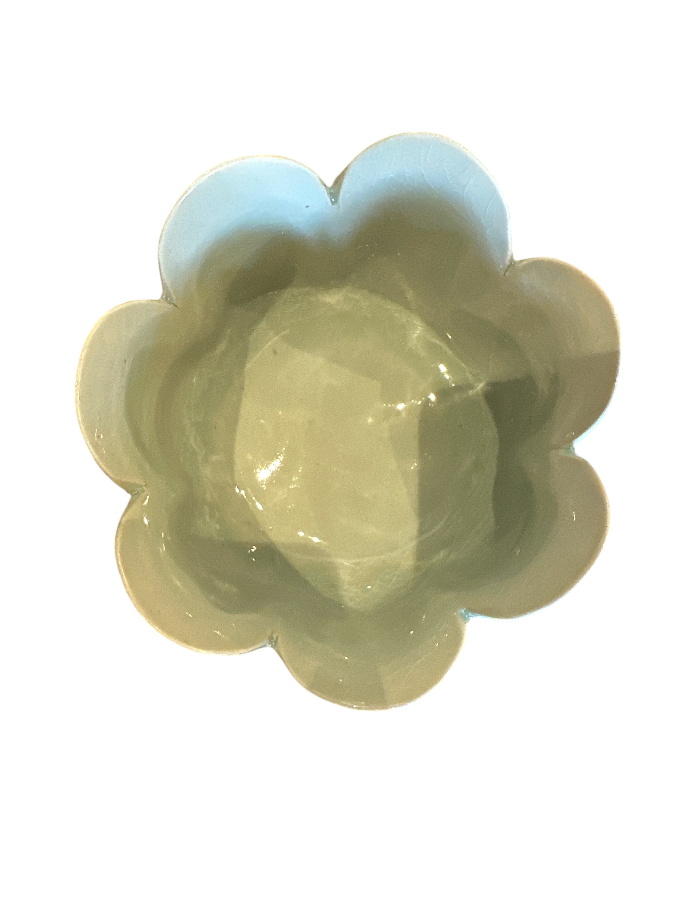 Scalloped Lotus Bowl