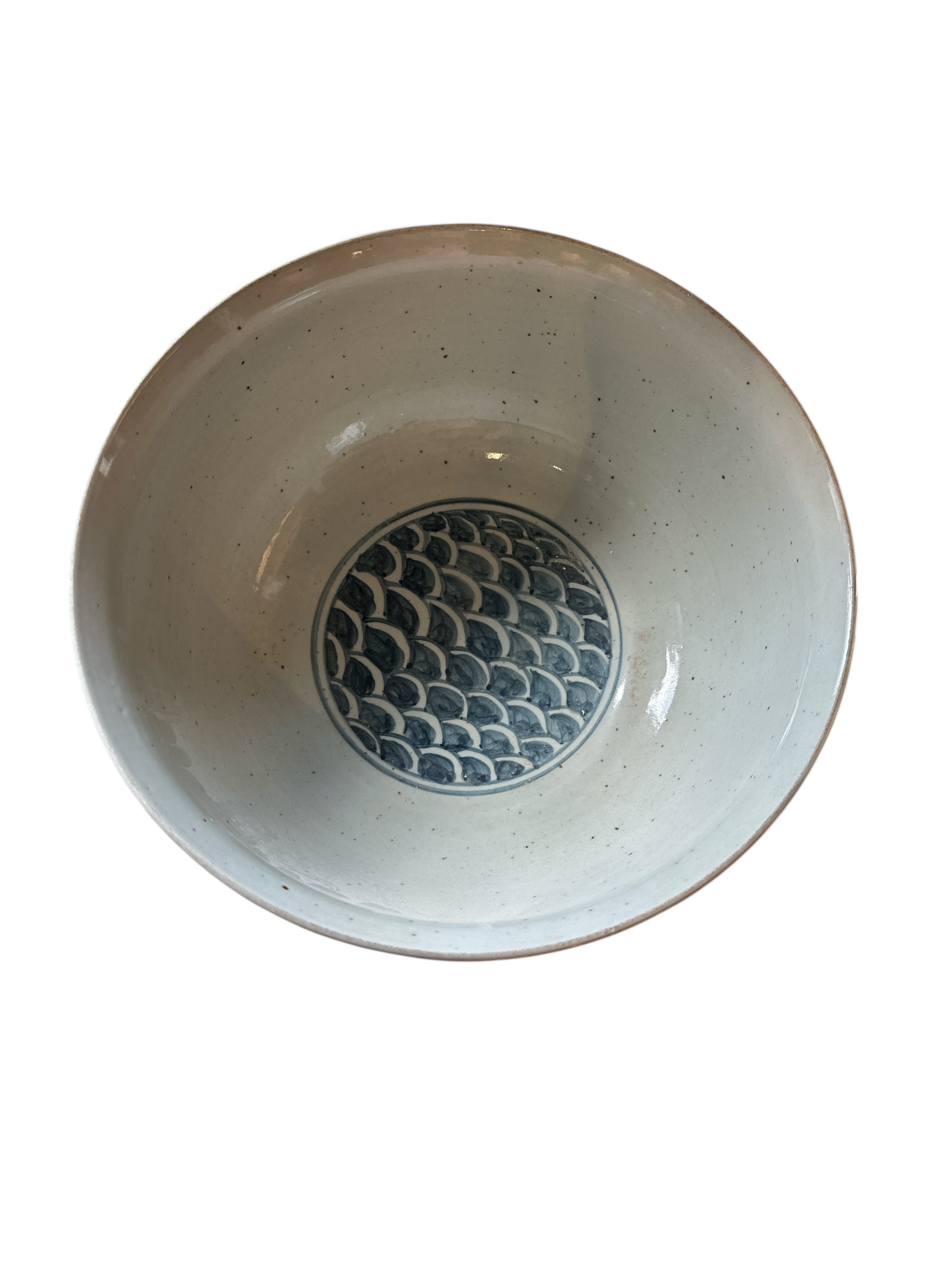 Blue Fish Scale Bowl