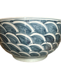 Blue Fish Scale Bowl