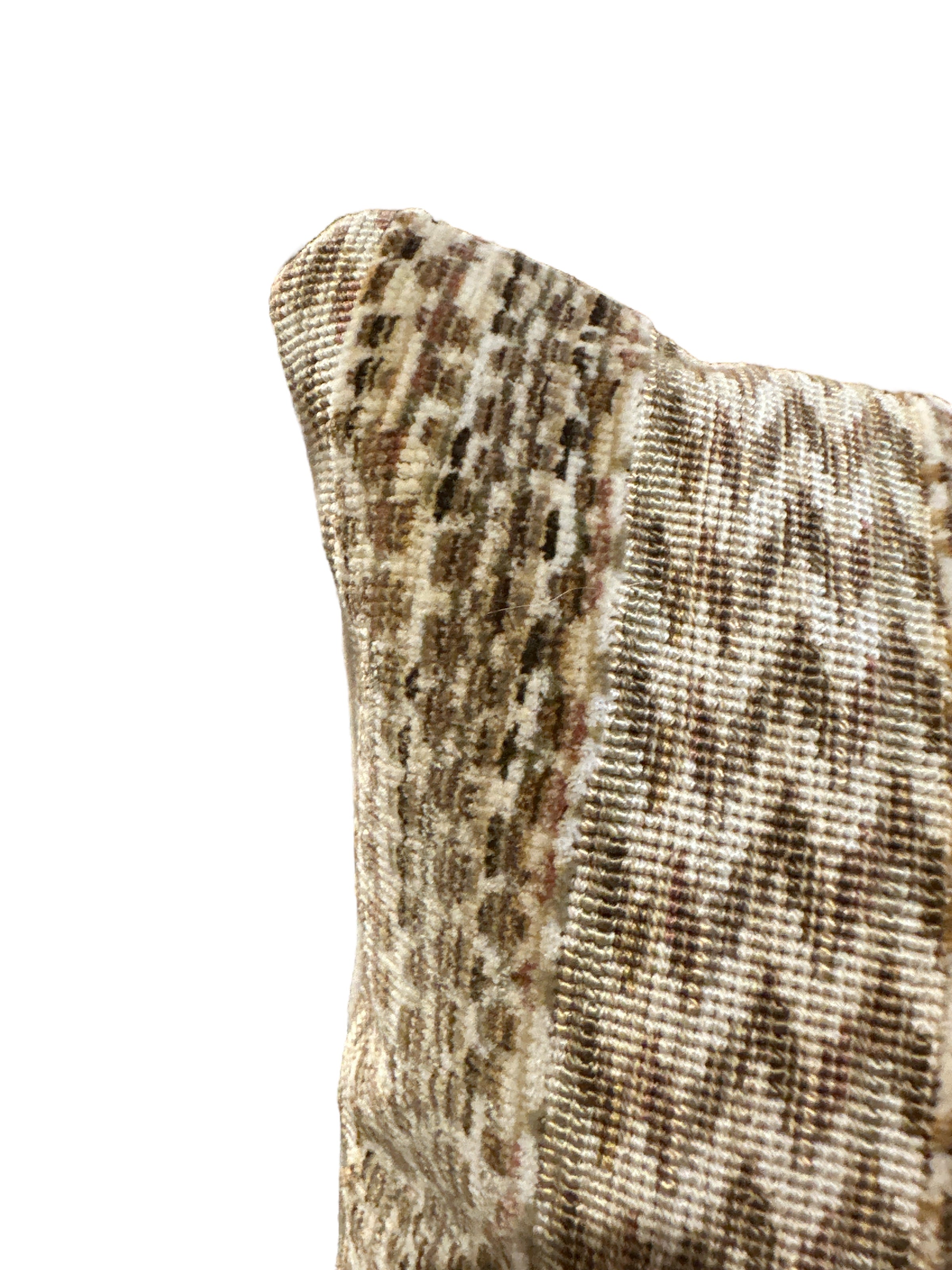 Pair of Brown Lumbar Pillows