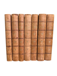 Set of 7 Antique Books