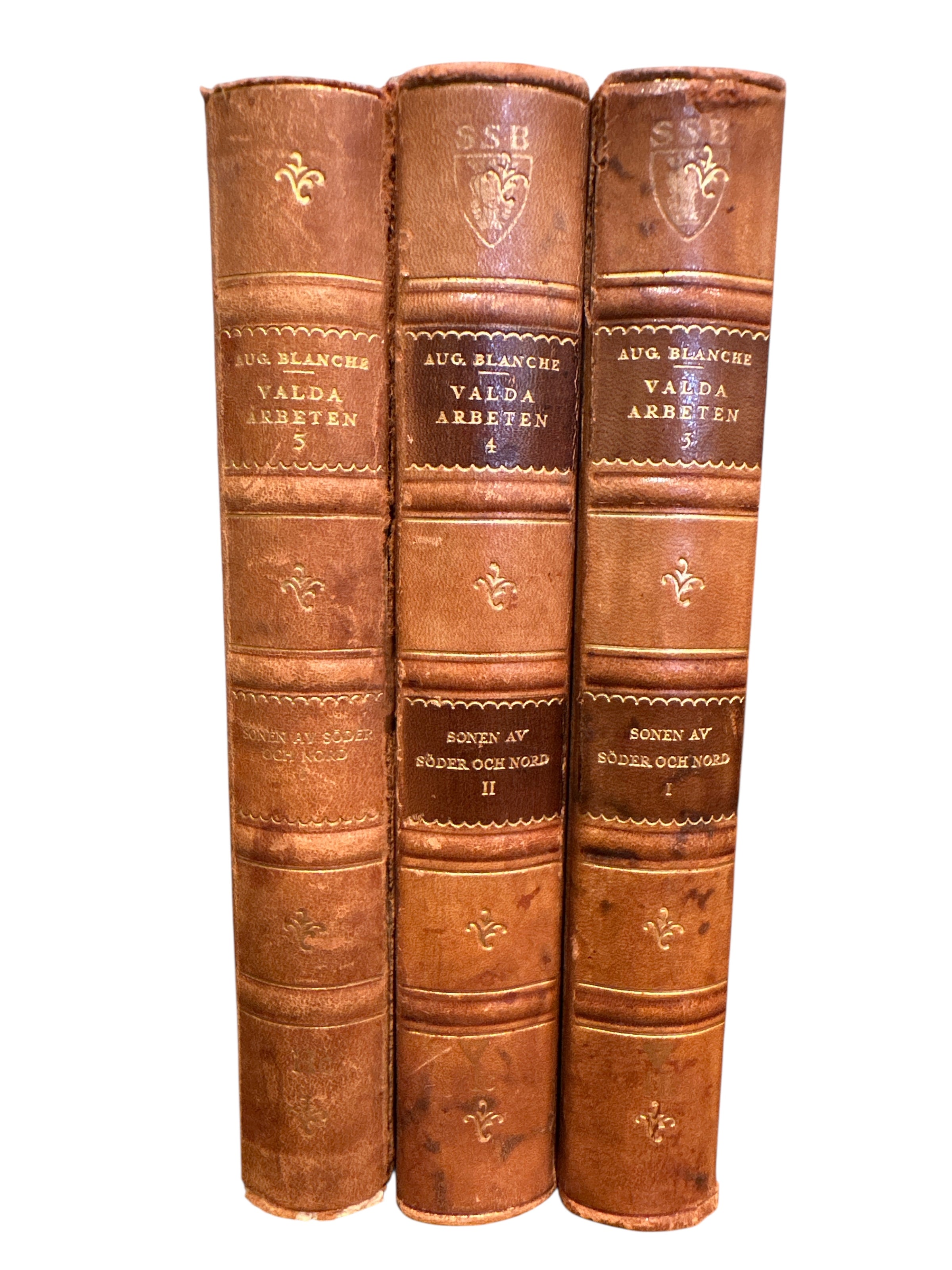 Set of 3 Antique Books