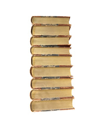 Set of 9 Antique Books