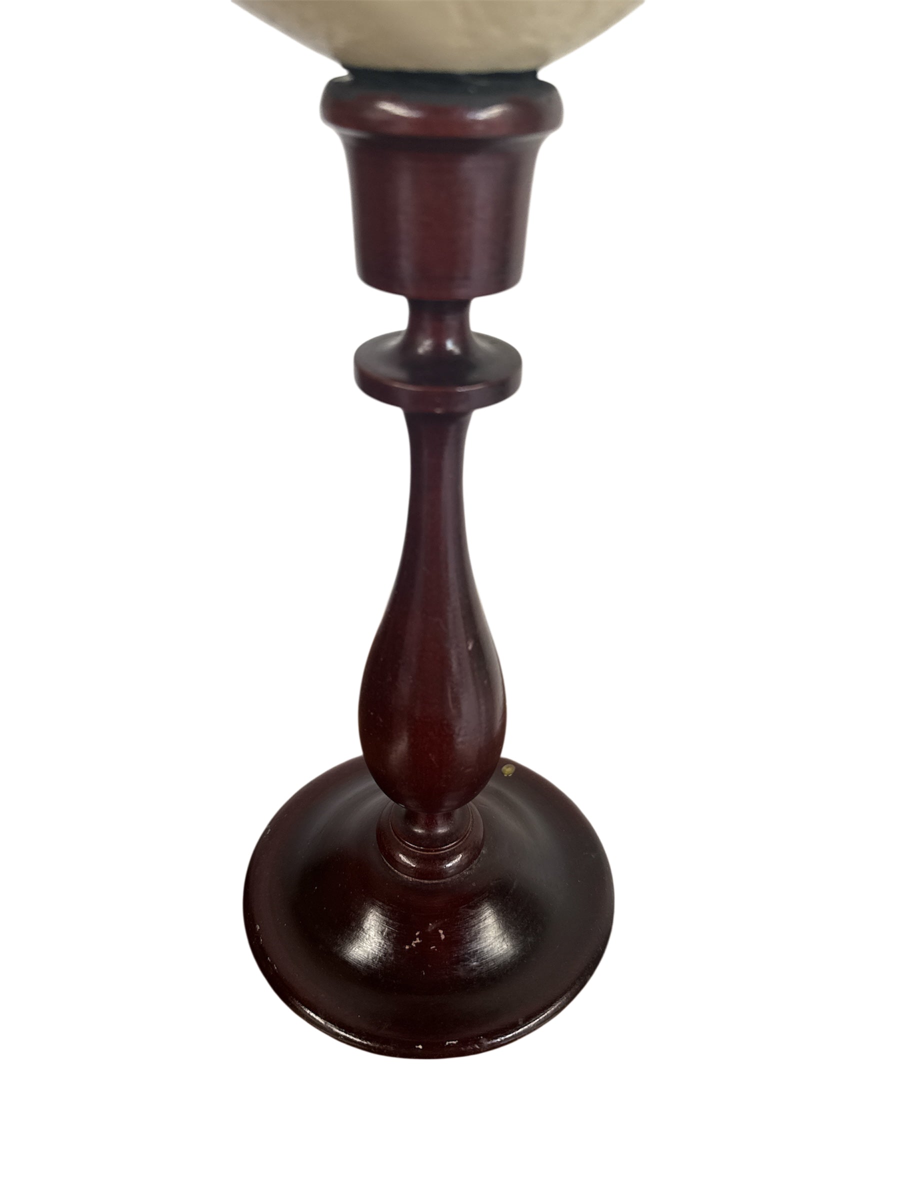 Mounted Ostrich Egg