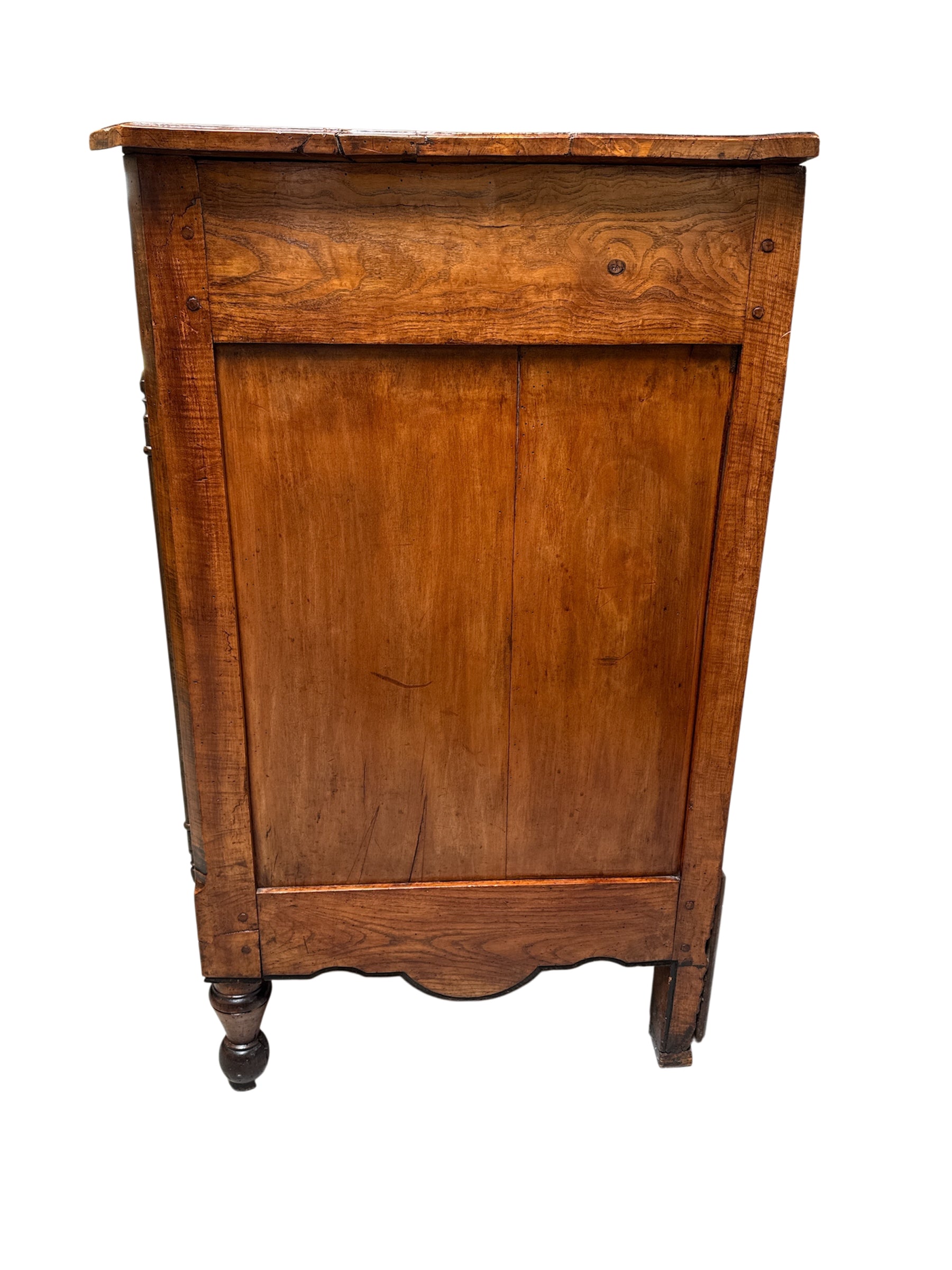 Early 19th Century Burled Elm and Chestnut French Cabinet