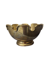 Vintage Brass Monteith Bowl