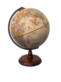 World Classic Wood Base Globe