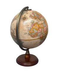 World Classic Wood Base Globe