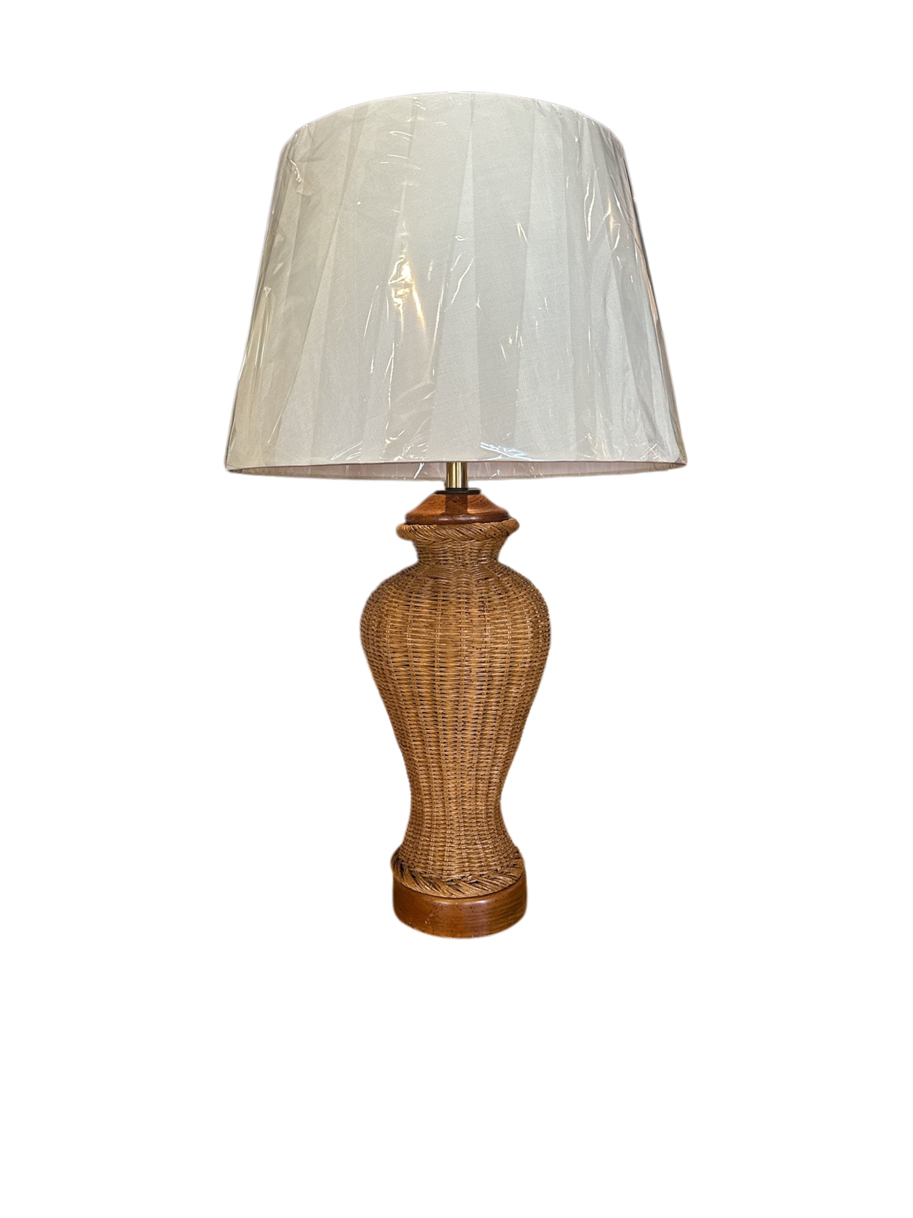 Wicker Lamp