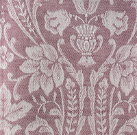 Italian Maroon Busatti Linen Hand Towel